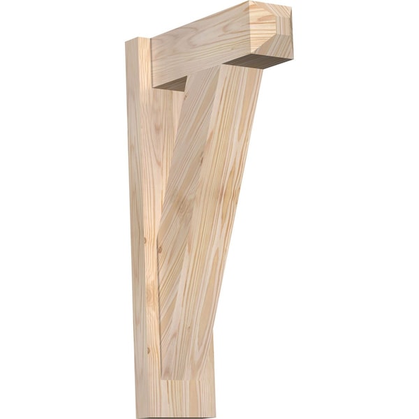 Ekena Millwork Traditional Craftsman Smooth Outlooker, Douglas Fir, 5 1/2"W x 14"D x 26"H OUT06X14X26TRA04SDF - main